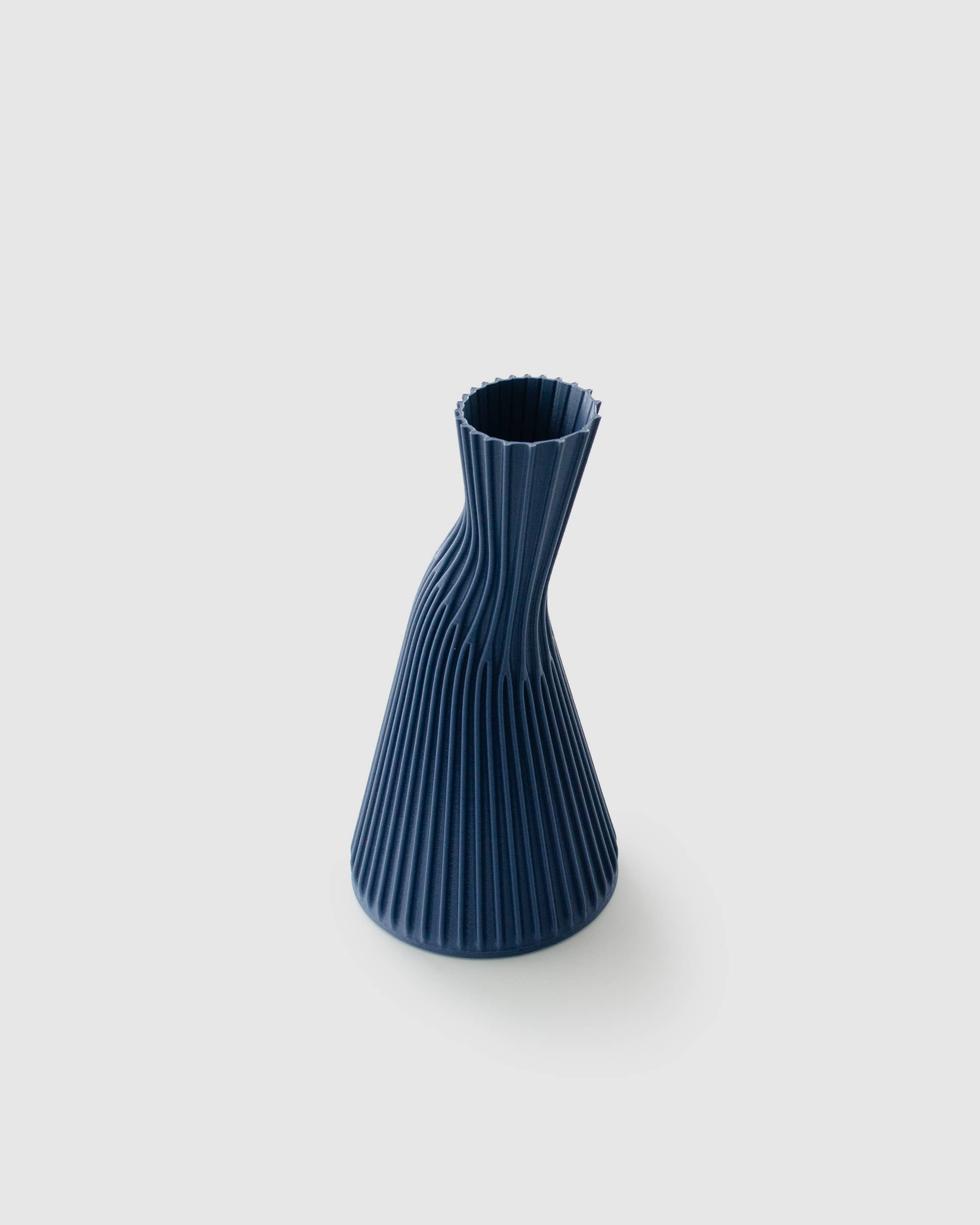 Gaspe Blue Conan Vase