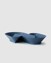 Gaspe Blue Double U Fruit Bowl